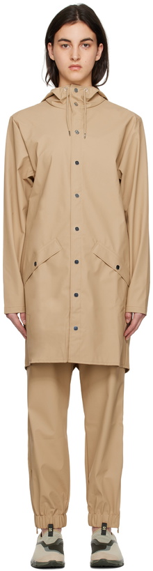 Photo: RAINS Beige Long Coat