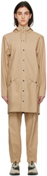 RAINS Beige Long Coat