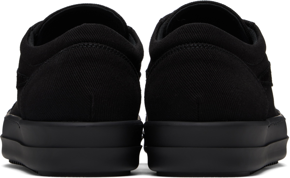 Rick Owens DRKSHDW Black Hollywood Vintage Sneakers Rick