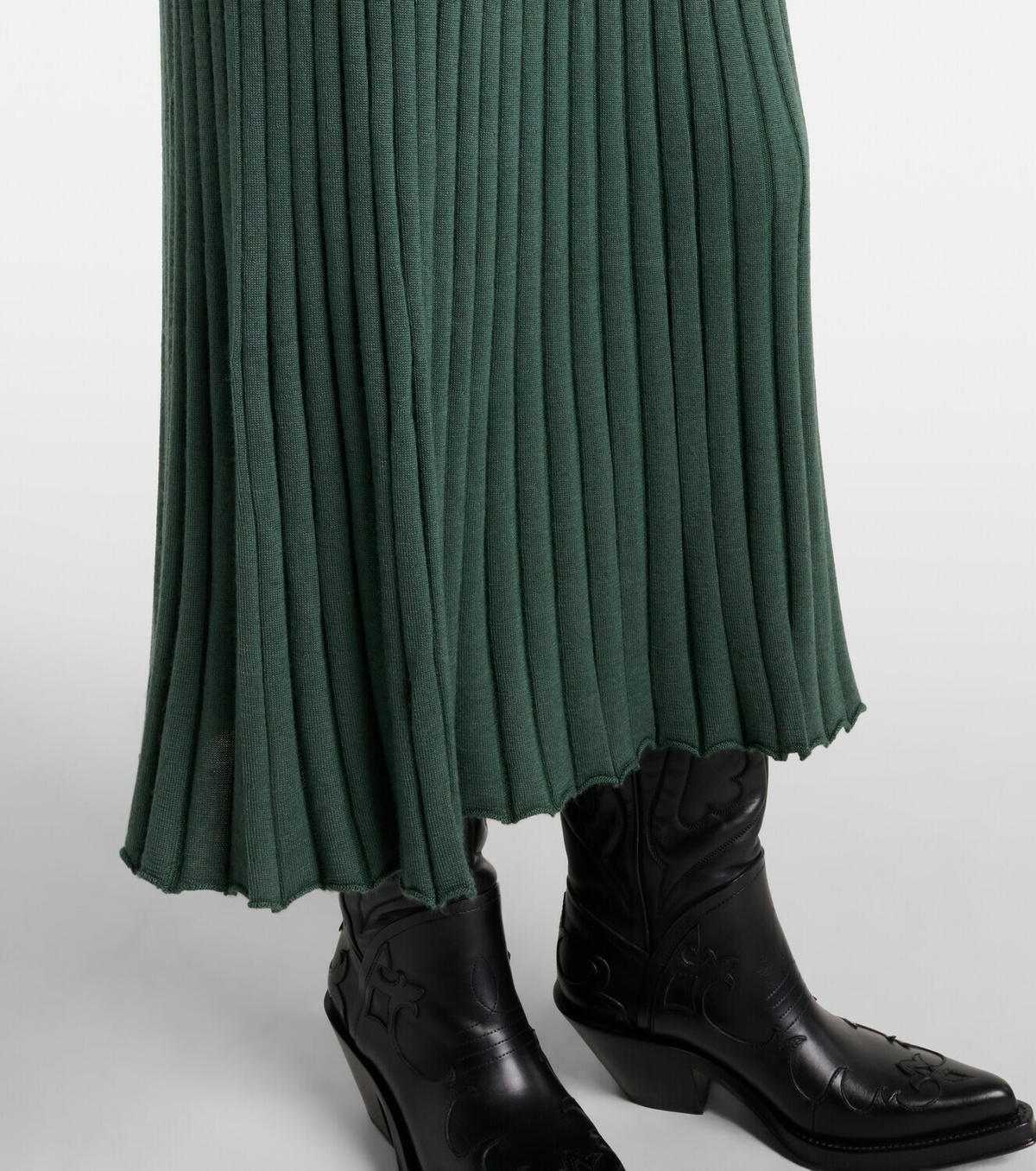 Gabriela Hearst Amor cashmere and silk midi dress