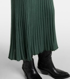 Gabriela Hearst Amor cashmere and silk midi dress