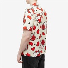 Soulland x Hello Kitty Orson Heart Vacation Shirt - END. Exc in Off-White Aop