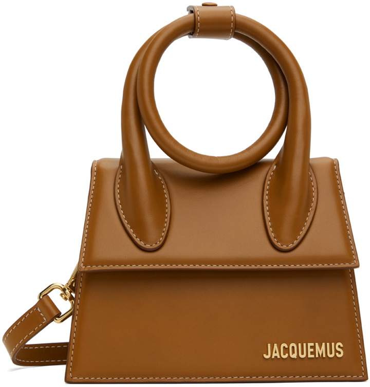 Photo: JACQUEMUS Brown Les Classiques 'Le Chiquito Noeud' Bag