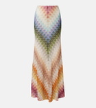 Missoni Knitted maxi skirt