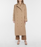 Toteme - Signature cotton-blend trench coat