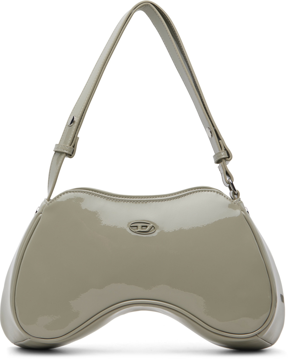 Diesel Taupe Play Shoulder Bag