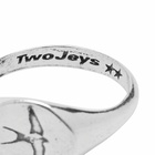 TwoJeys Men's Liberty Ring in Silver