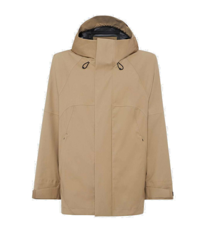 Photo: Loro Piana Wool-blend technical jacket