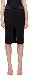 Agent Provocateur Black Julietta Midi Skirt