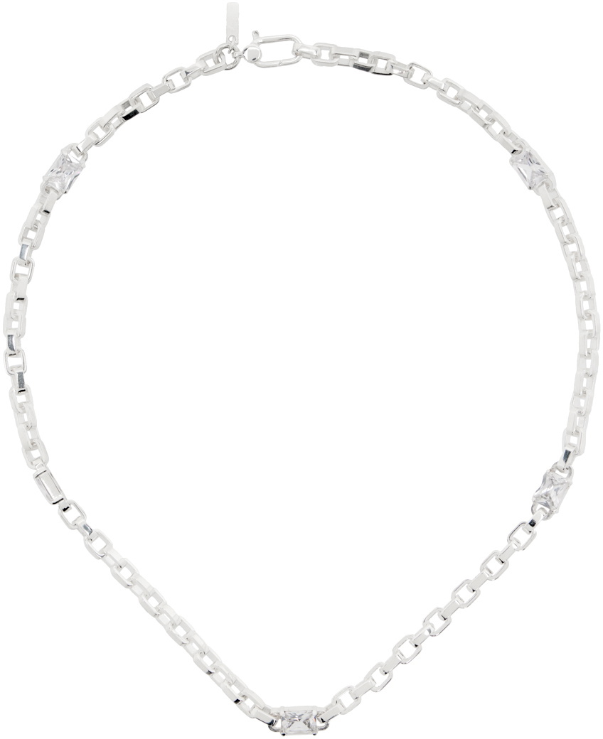 Hatton Labs Silver Solitaire Necklace