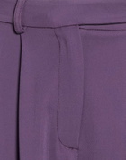 Manila Grace Womens Pants Dark in Purple