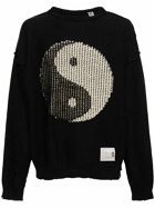 MIHARA YASUHIRO Cotton Jacquard Crewneck Sweater