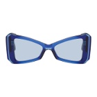 Maison Kitsune Navy Khromis Edition Cat-Eye Sunglasses