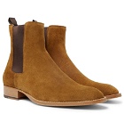 Sandro - Suede Chelsea Boots - Brown