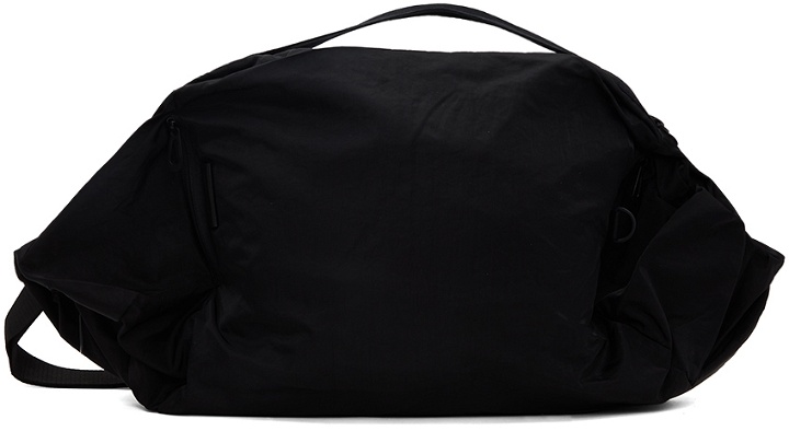 Photo: Côte&Ciel Black Obed Smooth Duffle Bag