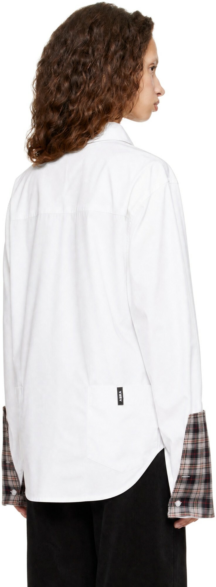 ABRA White Back Pocket Shirt