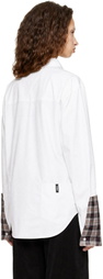 ABRA White Back Pocket Shirt