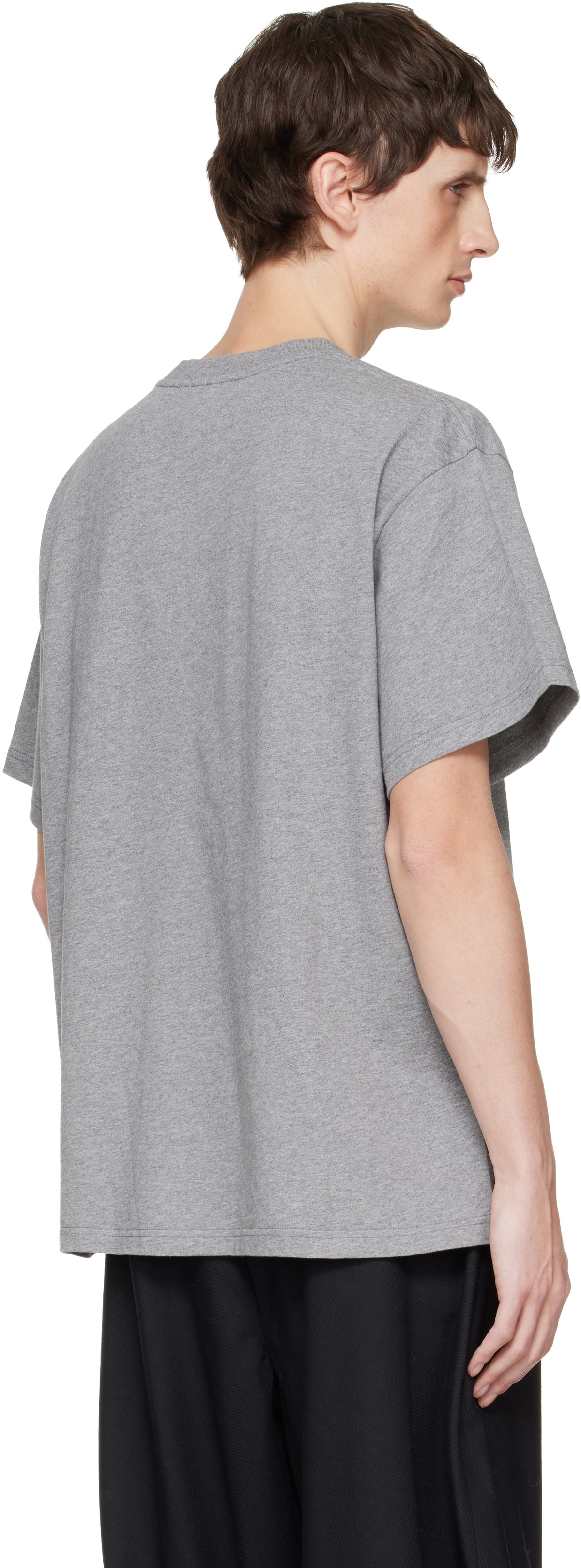 Charles Jeffrey LOVERBOY Gray Logo T-shirt