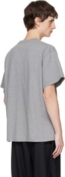 Charles Jeffrey LOVERBOY Gray Logo T-shirt