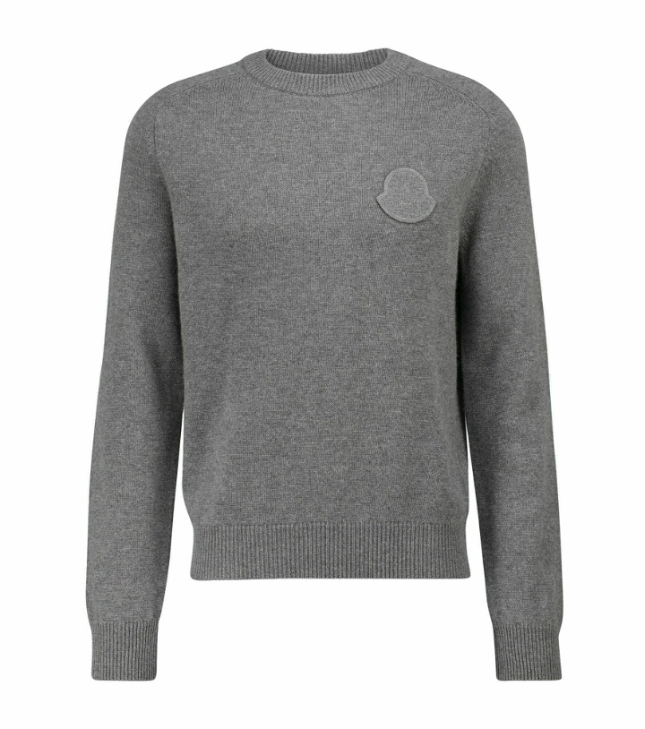 Photo: Moncler - Logo cashmere sweater