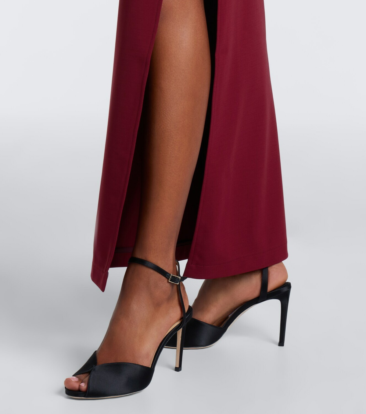 Nensi Dojaka Paneled strapless gown