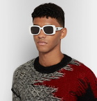 Balenciaga - Square-Frame Acetate Sunglasses - White