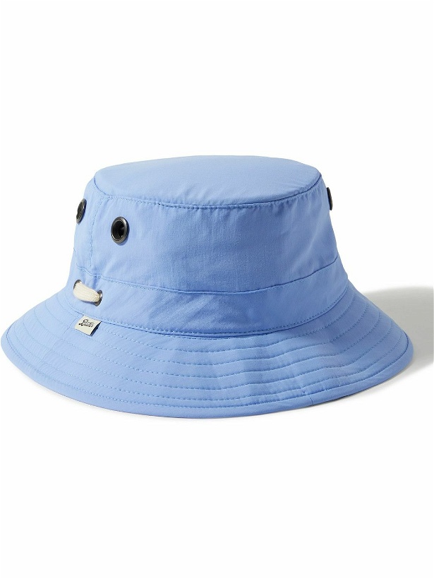 Photo: Bather - Tilley T1 Nylon Bucket Hat - Blue