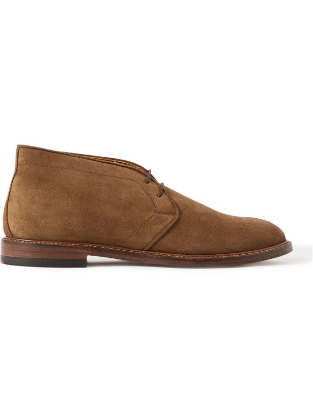 Photo: PAUL SMITH - Mendes Suede Chukka Boots - Brown