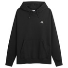 Nike Men's ACG Tuff Pullover Fleece Hoodie in Black/Anthracite/Summit White