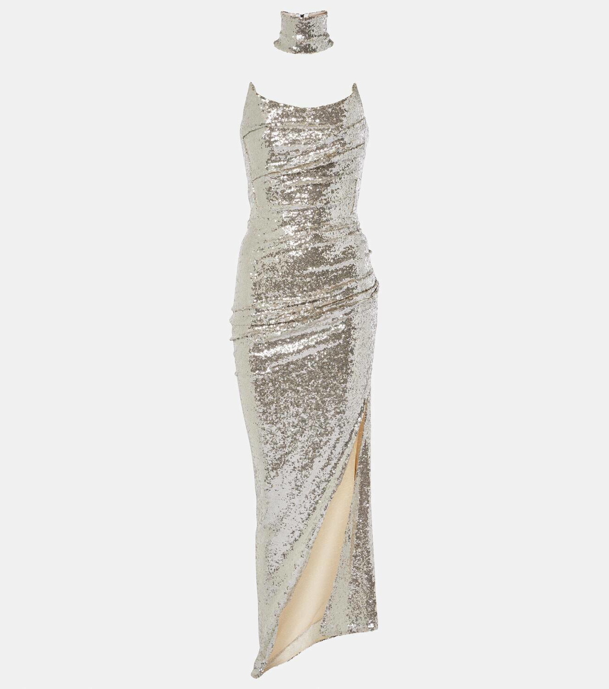sachin and babi light blue dress Toni Maticevski |