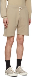 John Elliott Taupe Crimson Shorts