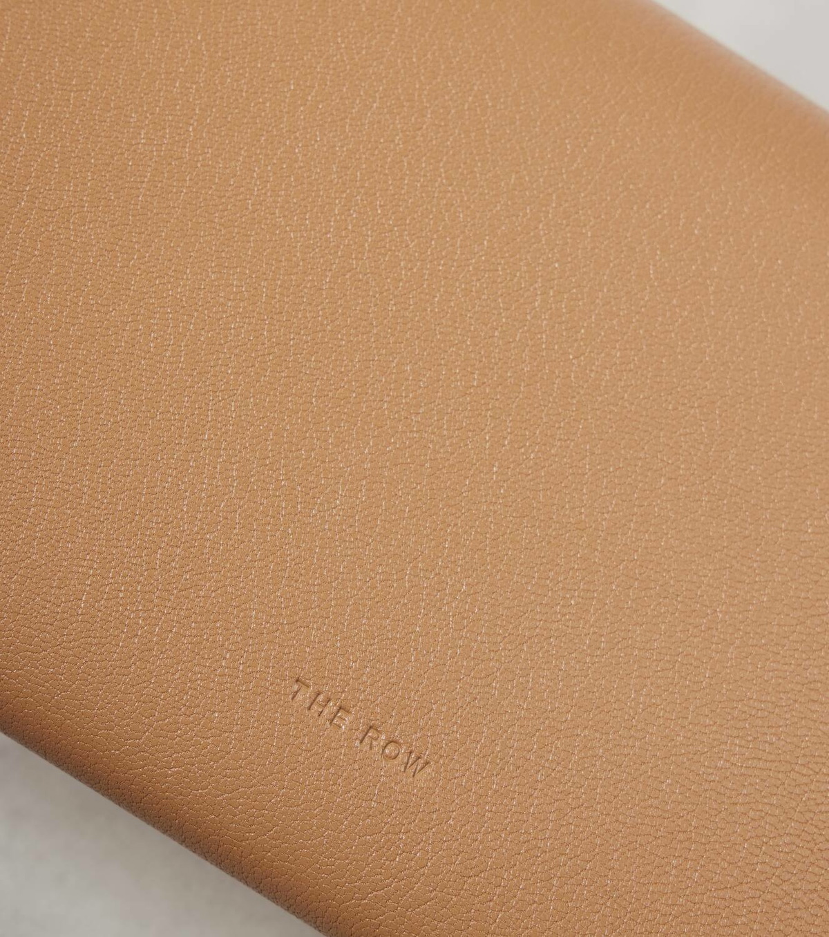 The Row Evening leather clutch The Row