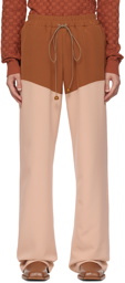 ANDREJ GRONAU SSENSE Exclusive Brown Trousers