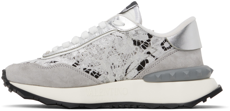 スニーカー Valentino Garavani New Runner Sneakers New Valentino Garavani RockRunner Mesh Studded Men Sneakers