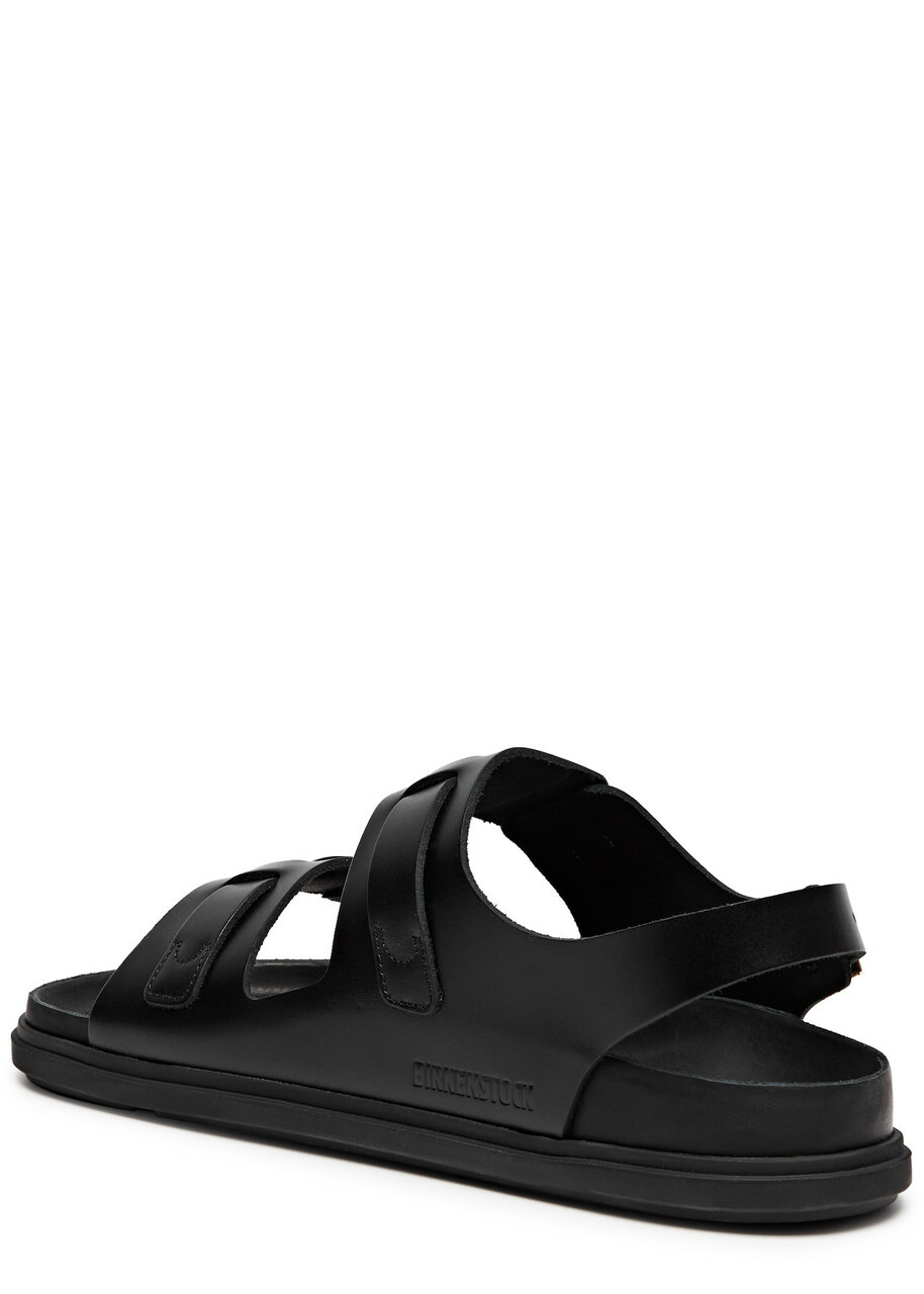 Birkenstock Cannes Leather Sandals Black