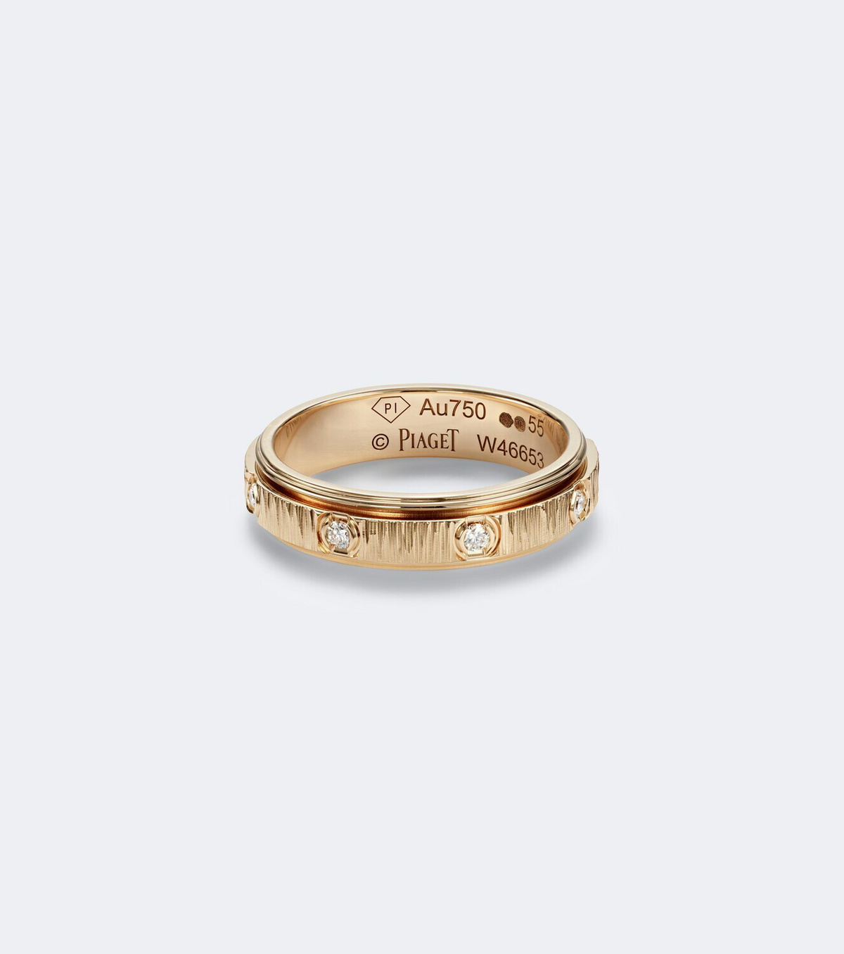 Piaget Possession Decor Palace 18kt rose gold ring with diamonds