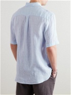 Sunspel - Linen Shirt - Blue