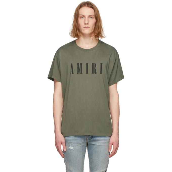 Photo: AMIRI Khaki Core Logo T-Shirt