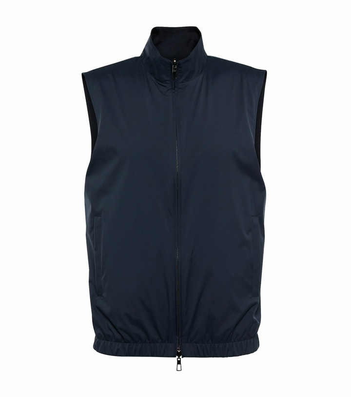 Photo: Loro Piana - WindWish™ reversible gilet