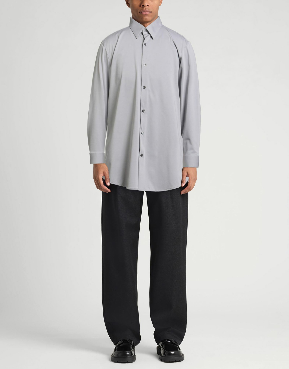 Theory Mens Shirt in Grey
