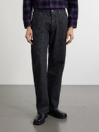 FULLCOUNT - 0105BK Straight-Leg Selvedge Jeans - Black