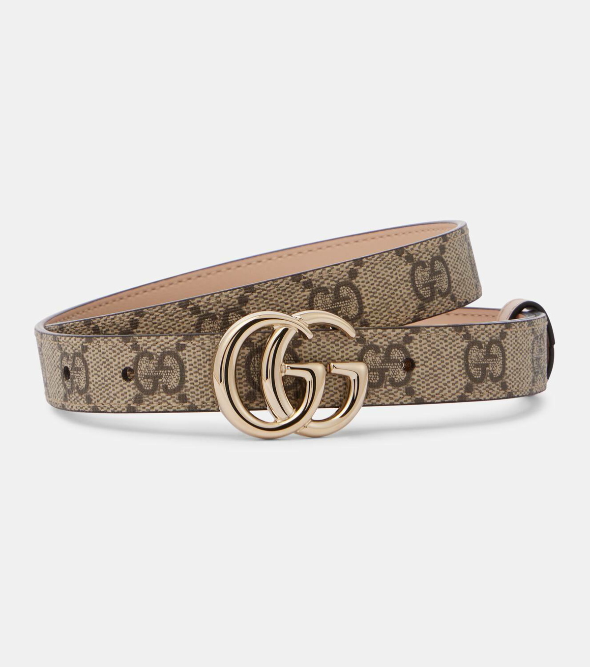 Gucci GG Marmont reversible canvas belt Gucci display picture 2