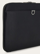 Ferragamo Mens Gancini document holder in Black