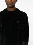 FRED PERRY - Chenille Colorblock Jumper