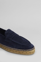 Castañer Nacho T-186 Espadrilles In Blue Suede