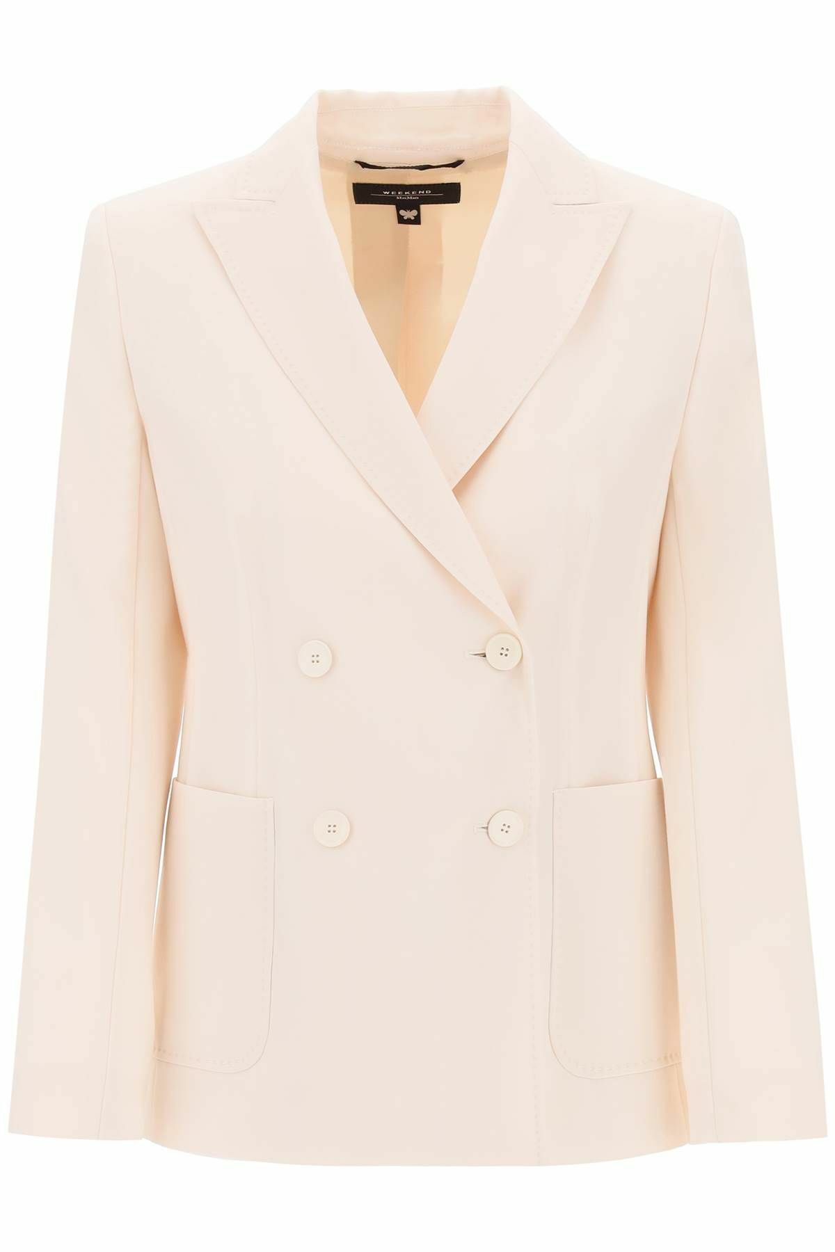 【送料&関税込】Weekend Max Mara Nervoso Jacket WEEKEND MAX MARA 'nervoso' double-breasted jacket in light