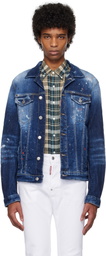 Dsquared2 Navy Dan Denim Jacket