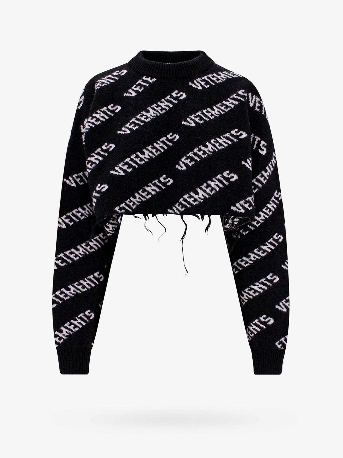 Vetements Sweater Black Womens Vetements