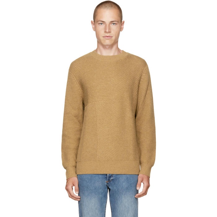 Photo: Levis Made and Crafted Tan Pieced Sweater