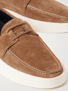 FEAR OF GOD - Suede Boat Shoes - Brown